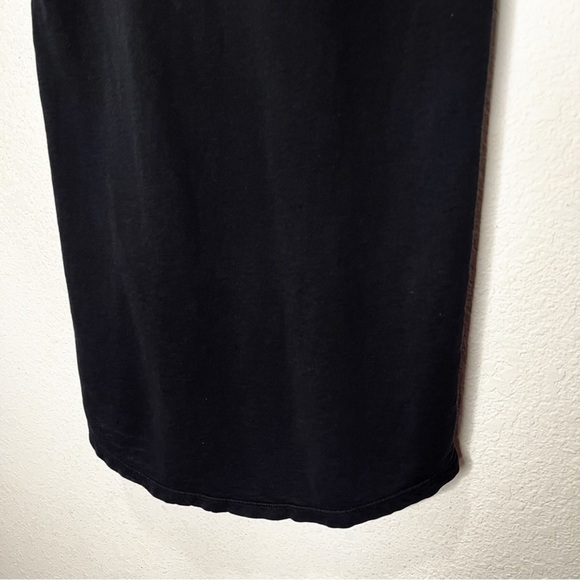 James Perse Standard Shirt Dress Black Sz 1 - Picture 3 of 9